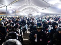 Potret Pelabuhan Ciwandan Penuh Pemudik Sepeda Motor