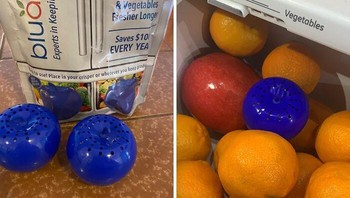 Bluapple Fruit Saver menyerap gas etilen yang mengubah apel menjadi melempem. Hasil panen jadi jauh lebih awet. Foto: amazon.com,Murphy & Valerie,TimothyS. Clippinger via Bored Panda  