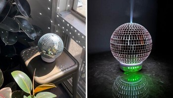 Difuser yang bisa jadi bola disko. Foto: Amazon/Rachel Dunham via Bored Panda  