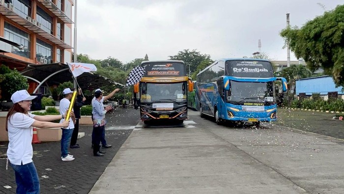BUMN Kawasan Industri Pulogadung Gelar Mudik Gratis ke Semarang-Surabaya