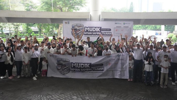 PT BGR Logistik Indonesia (BLI), anak Perusahaan dari PT PPI, member of ID FOOD, kembali menggelar mudik bersama untuk memfasilitasi karyawan dan keluarga.