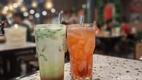 Setelah makan, ada pilihan racikan minuman yang juga menyegarkan. Baik minuman yang manis legit hingga racikan lain yang bisa dipesan sesuai selera. Foto: detikcom/Diah Afrilian