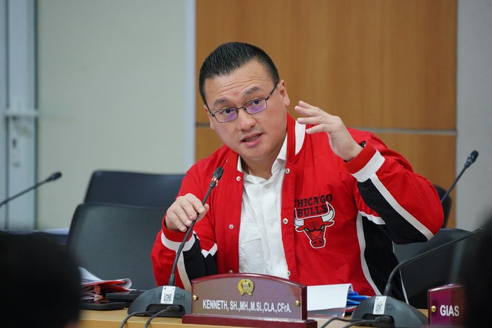 Anggota DPRD Jakarta Fraksi PDI Perjuangan Hardiyanto Kenneth.