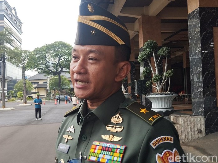 Kadispenad Brigjen TNI Wahyu Yudhayana (MI Fawdi/detikcom)