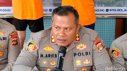 Kapolres Badung AKBP M Arif Batubara saat rilis di Polsek Kuta Utara, beberapa waktu lalu. (Dok belum pernah dipakai)