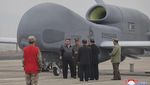 Kim Jong Un Pimpin Uji Coba Drone Militer Korut