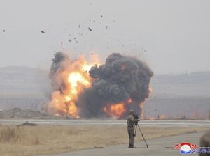 Video: Kim Jong Un Pamer Drone Bunuh Diri Terbaru, Pakai Teknologi AI
