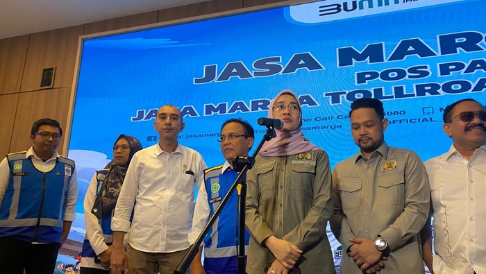 Komisi VI DPR di kantor Jasa Marga (Dwi/detikcom)