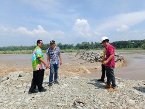 Dam Srandakan Jebol Lagi, Perbaikan Darurat Dilanjut Usai Lebaran