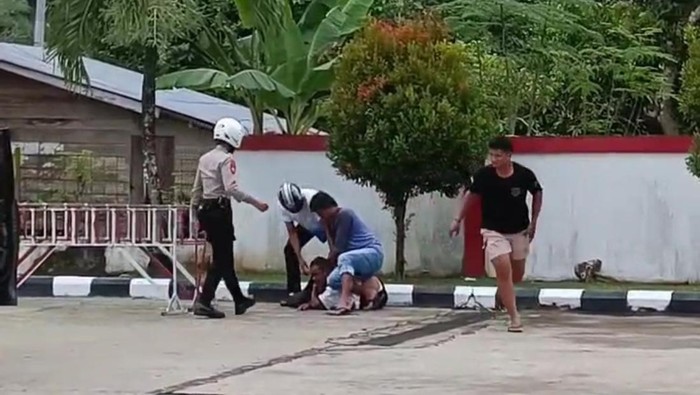Maling uang di jok motor serang polisi saat hendak ditangkap di Konawe Selatan.