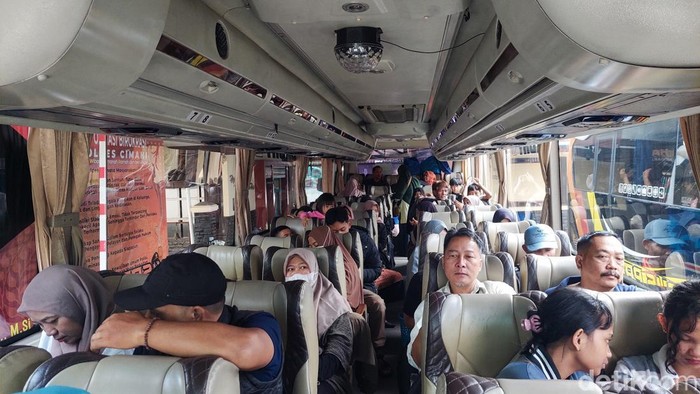 Momen Pemudik Asal Cimahi ikut mudik gratis