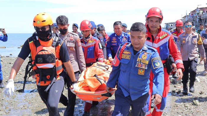 Pria bernama Sadarwinata (51) di Kota Palu, Sulawesi Tengah (Sulteng) diterkam buaya saat berenang di Pantai Talise.