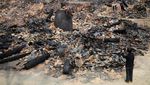Pemukiman Warga di Korsel Hancur Terdampak Kebakaran Hutan