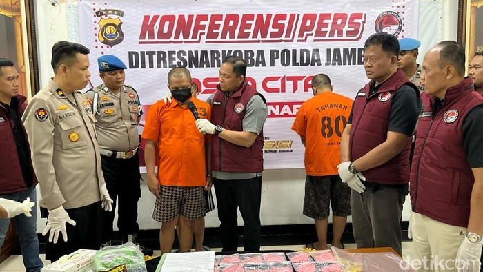 Pengedar di Jambi diamankan polisi usai 3 kali mengirim narkoba