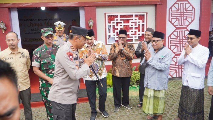 Polda Jatim mengecek kesiapan layanan untuk pemudik