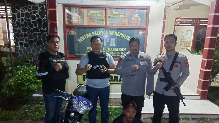 Polisi amankan pelaku begal bersenpi