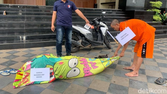 4 Fakta Reka Ulang Ojol Bekasi Dibunuh Teman Tak Tahu Diri