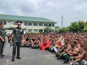 616 Prajurit Lulus Pendidikan Pertama Bintara TNI AD di Rindam Udayana
