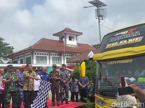 Wagub Sumsel Lepas 880 Pemudik Gratis Pakai Bus, Rute Jawa-Sumatera