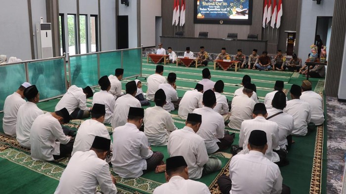 75 Huffaz Ikuti Khotmil Al-Quran di Polres Trenggalek