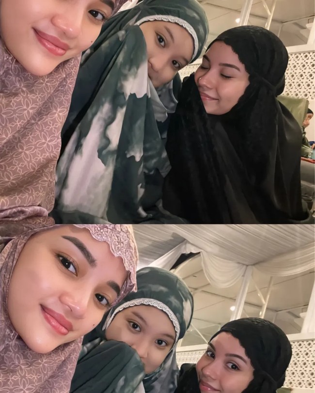 Kekasih Al Ghazali, artis Alyssa Daguise yang berulang tahun ke-27 pada 25 Maret 2025 ini, menjalani ulang tahunnya dengan iktikaf di masjid. Foto: Dok. Instagram