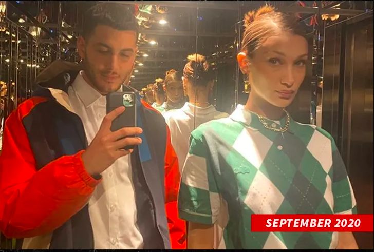 Bella Hadid dan Fai Khadra