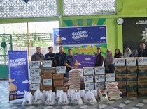 BRI Medan Bagikan 2.140 Paket Sembako ke 144 Panti Asuhan di Sumut
