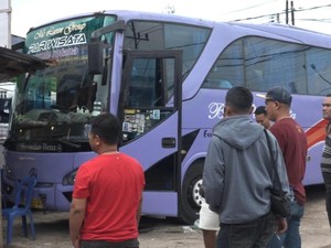 Penumpang Bus dari Palembang Tujuan Jawa Tengah-Medan Naik 80 Persen