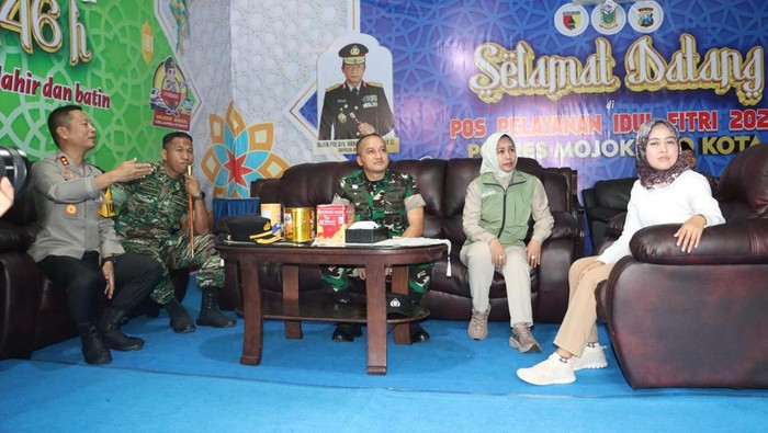 Forkopimda Kota Mojokerto sidak arus mudik