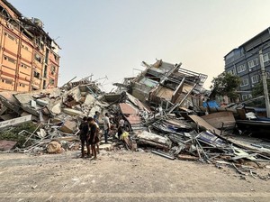 Korban Tewas Gempa M 7,7 di Myanmar Melonjak Jadi 694 Orang