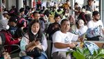H-3 Lebaran, Pemudik Padati Stasiun Pasar Senen