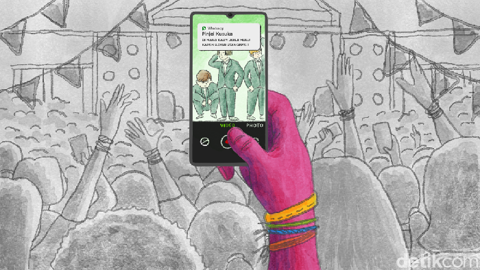 Ilustrasi Gen Z Terjebak Pinjol dan Pay Later