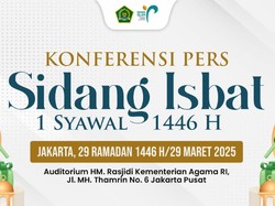 Jadwal dan Link Streaming Hasil Sidang Isbat Lebaran 2025, Mulai Sore Ini
