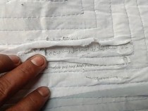 Polisi Selidiki Keset Kaki Bertuliskan Ayat Al-Quran Dijual di Bolsel