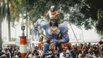 Meriahnya Pawai Ogoh-ogoh di Cinere Depok