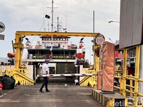 Suasana Pelabuhan Ketapang Banyuwangi Ditutup Selama Nyepi