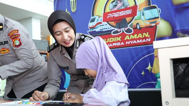 Polresta Bandara Soekarno-Hatta menambah fasilitas untuk melayani pemudik Lebaran seperti pos ramah ibu-anak hingga fasilitas mengantar penumpang. (dok Istimewa)