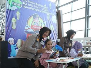 Polres Soetta Buka Pos Ramah Anak hingga Siap Antar Pemudik Pindah Terminal