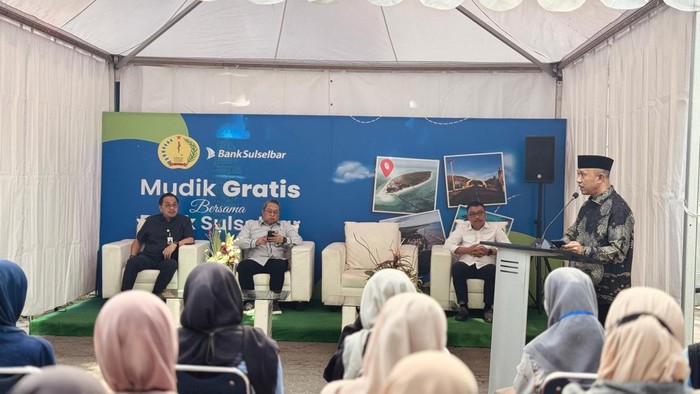 Program mudik gratis Bank Sulselbar untuk mahasiswa asal Selayar.