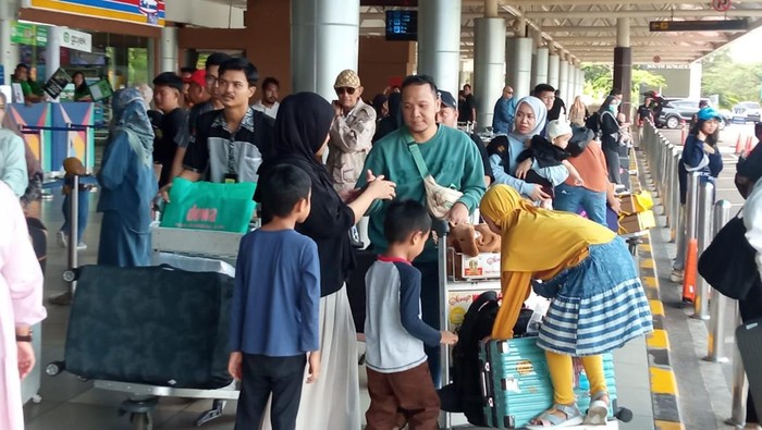 Puncak arus mudik lebaran di SMB II terjadi hari ini