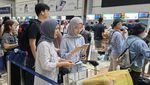 Bandara Soetta Dipadati Pemudik, Begini Potretnya