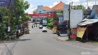 Foto: Suasana Canggu yang biasa macet, kini tampak lengang menjelang Nyepi, Jumat (28/3/2025). (Ahmad Firizqi Irwan/detikBali)