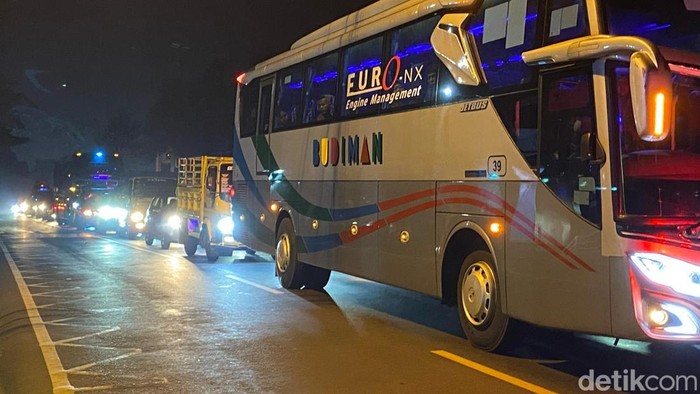 Suasana terkini arus mudik di jalur Garut