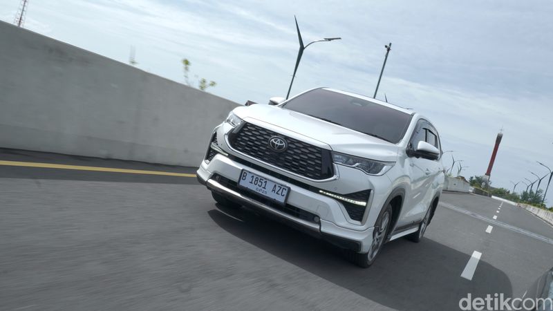 Toyota Kijang Innova Zenix HEV Q Modellista yang dibawa tim detikOto untuk Ekspedisi Oto Jalur Mudik Jakarta-Jogja