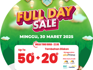 Libur Lebaran! Langsung Meluncur ke Transmart Full Day Sale, Diskon 50% + 20%