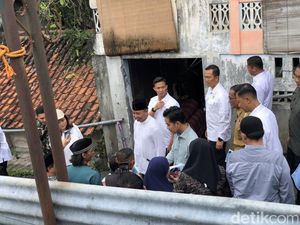 Didampingi Hasto, Wapres Gibran Tinjau Proyek Renovasi Pasar Terban Jogja
