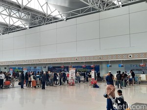 Arus Mudik di Bandara Syamsudin Noor, Peningkatan Penumpang Mulai Terasa