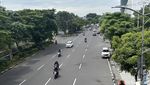 Jalan Protokol Surabaya Lengang saat H-2 Lebaran 2025