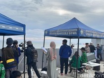 Pemantauan Hilal 1 Syawal 1446 H di Makassar Terhalang Cuaca Mendung-Hujan
