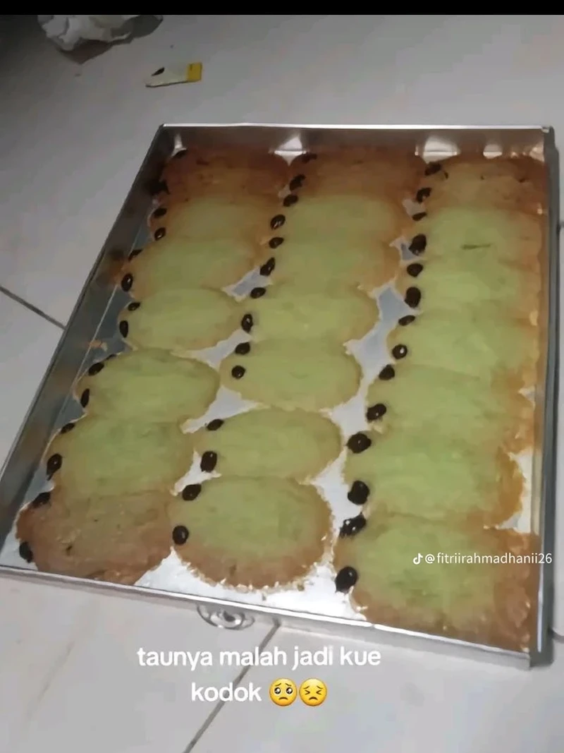 Ketika Netizen Bikin Kue Lebaran Tak Sesuai Harapan, Bikin Ngakak
